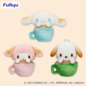 Sanrio 家族系列 軟綿綿馬卡龍拉提絨毛娃娃①