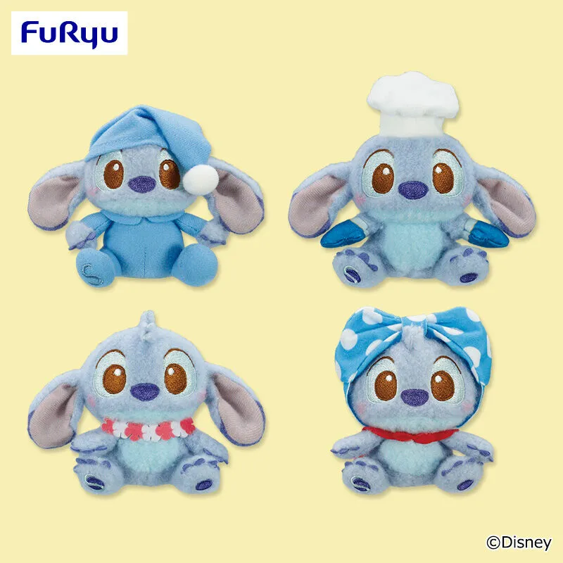 迪士尼 史迪奇 絨毛換裝造型吊飾