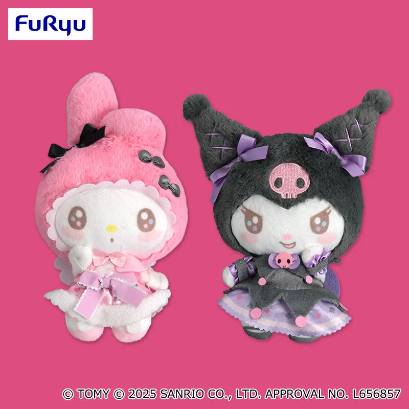 LiccA×美樂蒂 酷洛米 玩具箱大尺寸絨毛娃娃