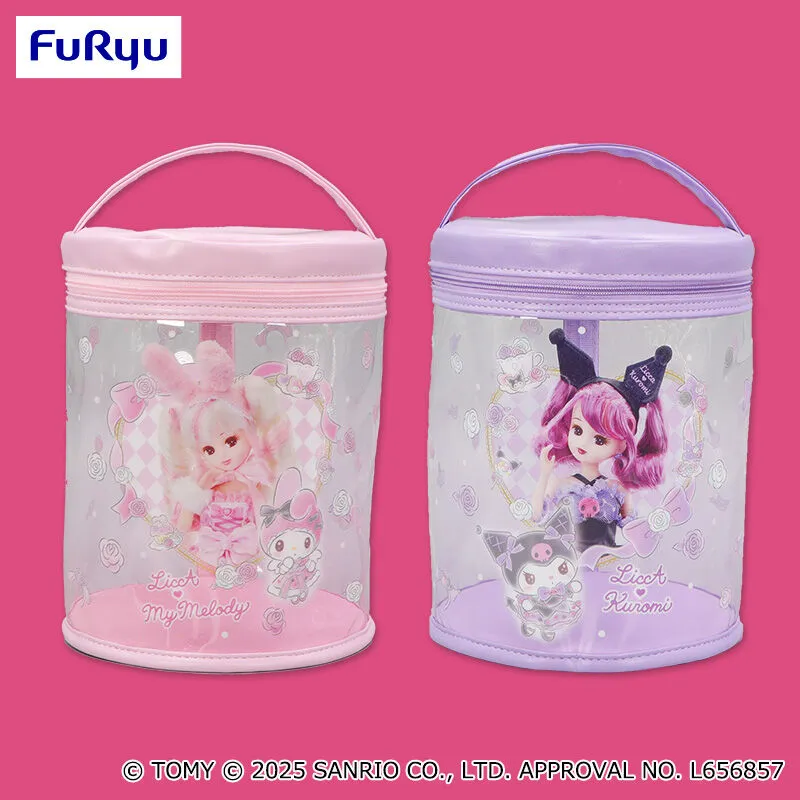 LiccA×美樂蒂 酷洛米 精緻透明化妝包