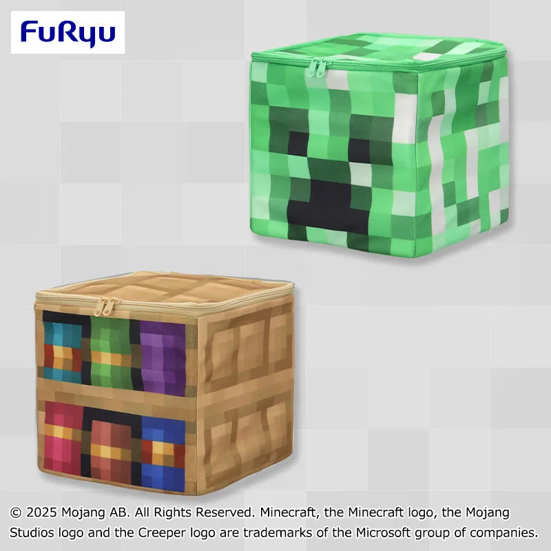 Minecraft 收納箱：書櫃款／苦力怕款