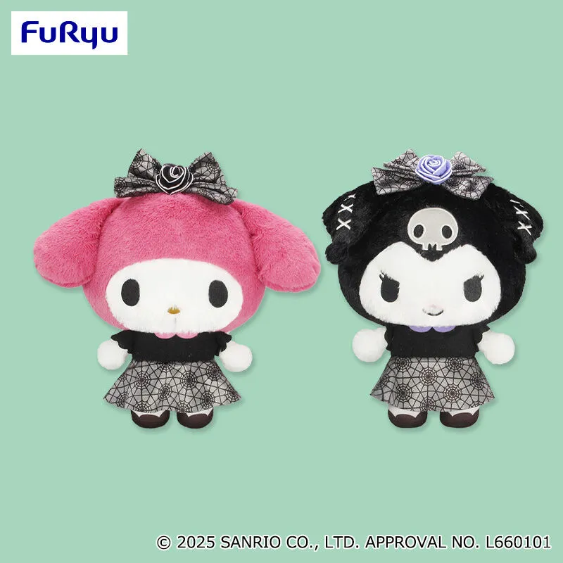 美樂蒂・酷洛米 黑色大尺寸絨毛玩偶