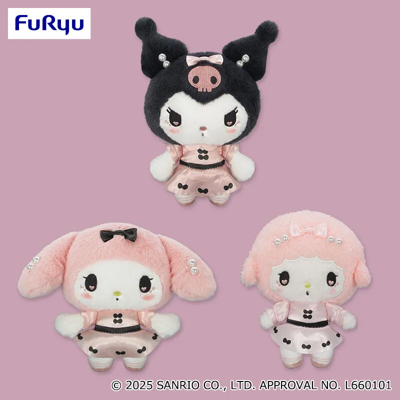 美樂蒂・酷洛米 浪漫女孩造型絨毛玩偶