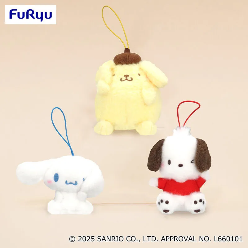 三麗鷗家族 可愛造型臉部遮擋公仔～汪達福～