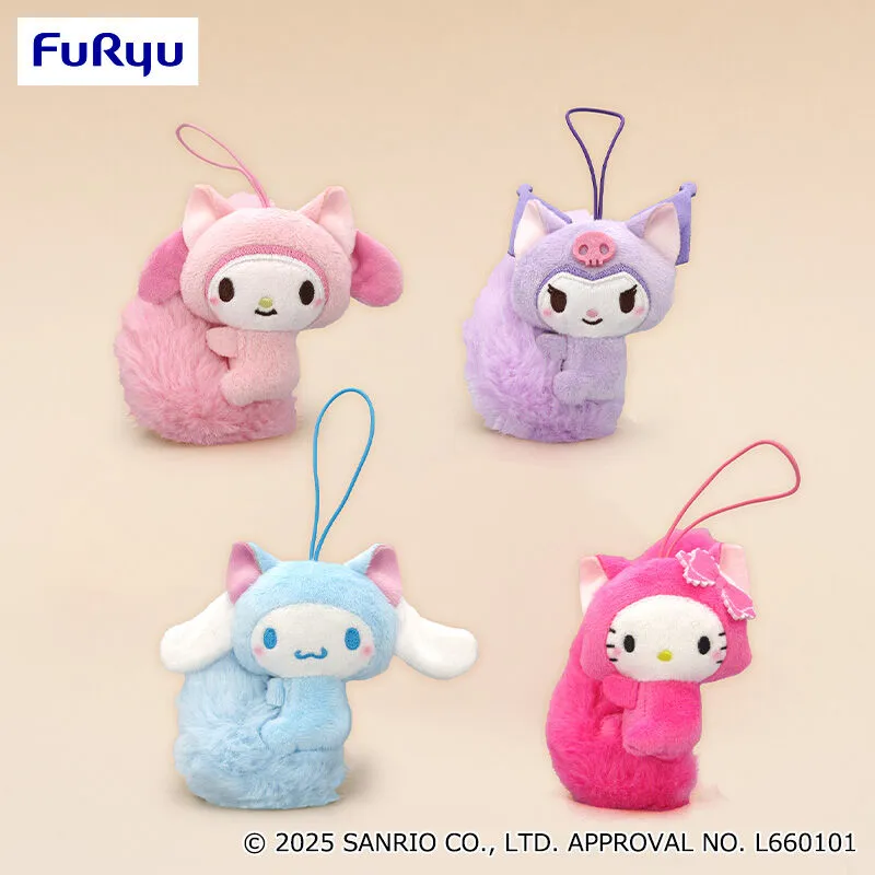三麗鷗家族 平成年代療癒絨毛尾巴吊飾