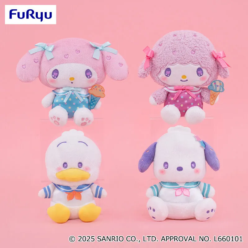 三麗鷗家族 草莓新聞653號聯名絨毛玩偶