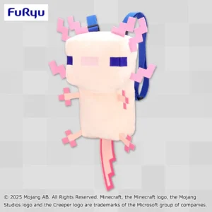 Minecraft 蠑螈絨毛背包
