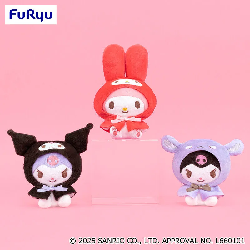 美樂蒂・酷洛米 變裝披風絨毛娃娃