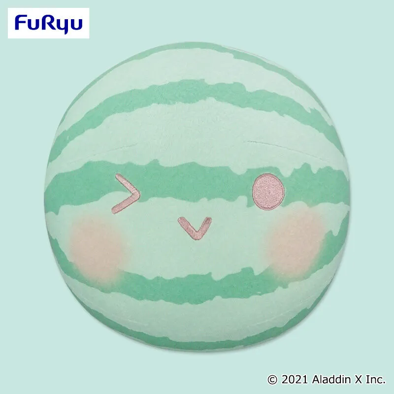 西瓜遊戲 三麗鷗設計監製 超大型絨毛玩偶～西瓜～