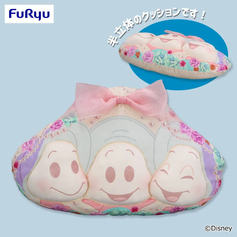 愛麗絲夢遊仙境 時尚半立體抱枕～年輕牡蠣～