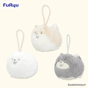 萬用動物 小耳朵吊飾（博美犬）