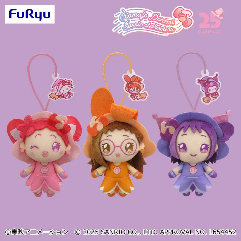 小魔女DoReMi×三麗鷗家族 吊飾～DoReMi・羽月・音符～