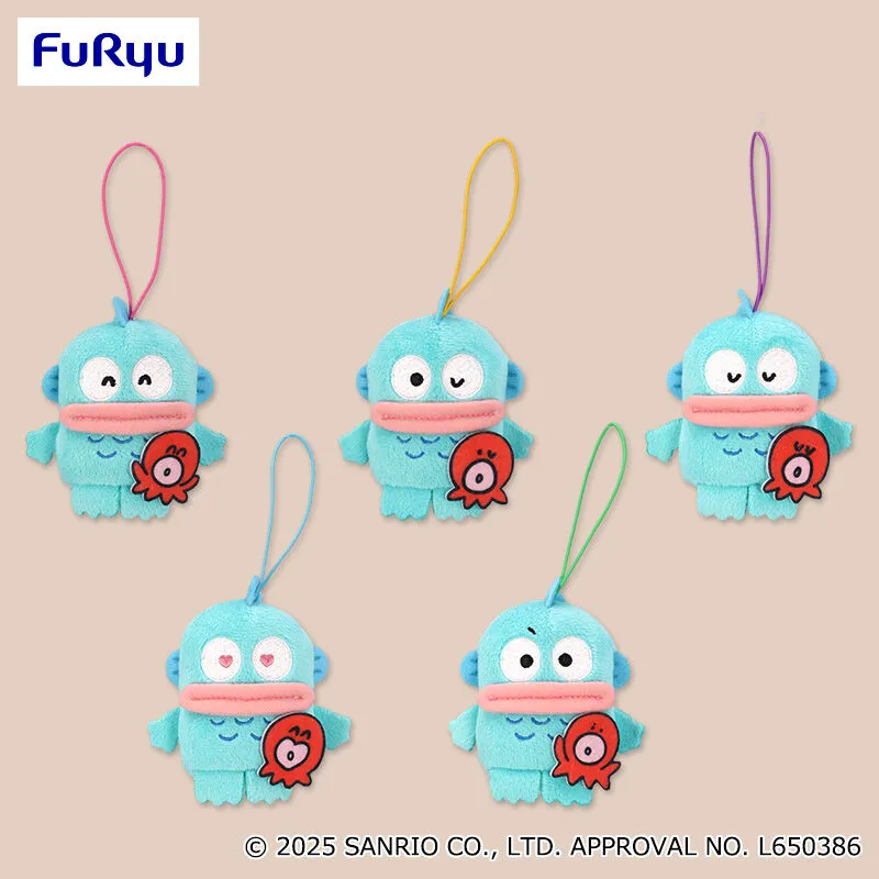 人魚漢頓 百變表情吊飾