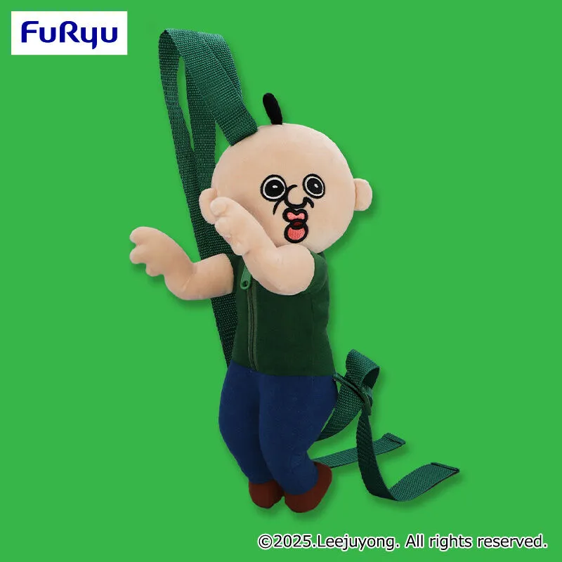 胖胖君的日常 絨毛後背包