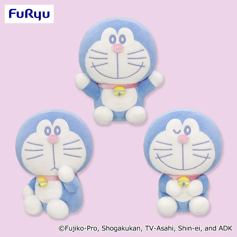 哆啦A夢 淡色系布偶