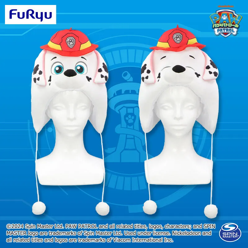 汪汪隊立大功 填充玩偶帽子～阿奇～