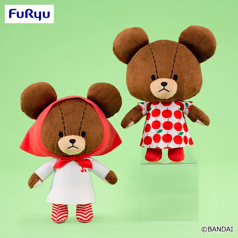 小熊學校 蘋果女孩特大版玩偶