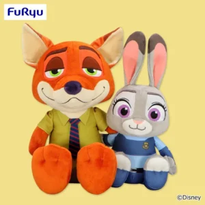 動物方城市 情侶絨毛玩偶