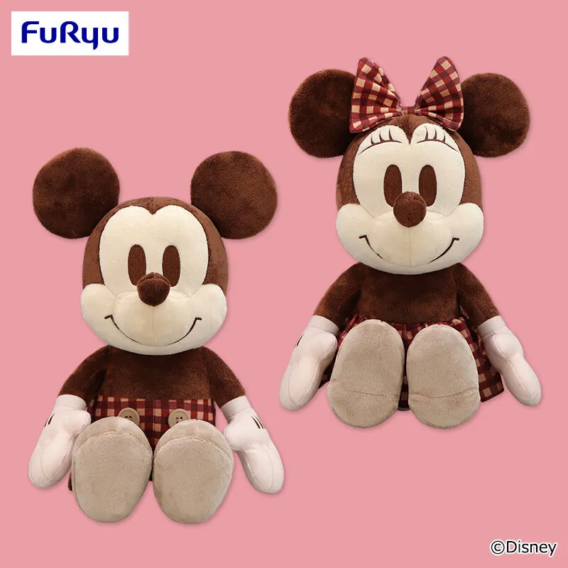 米奇&米妮 英倫風大型玩偶