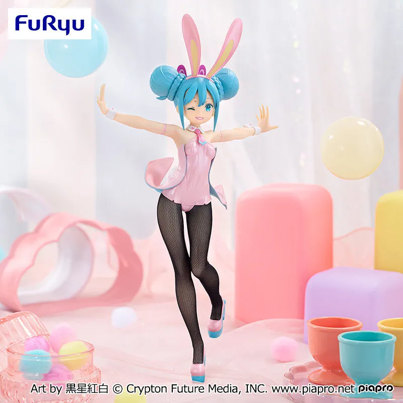 初音未來 BiCute Bunnies Figure －初音未來 眨眼・珍珠粉紅版－