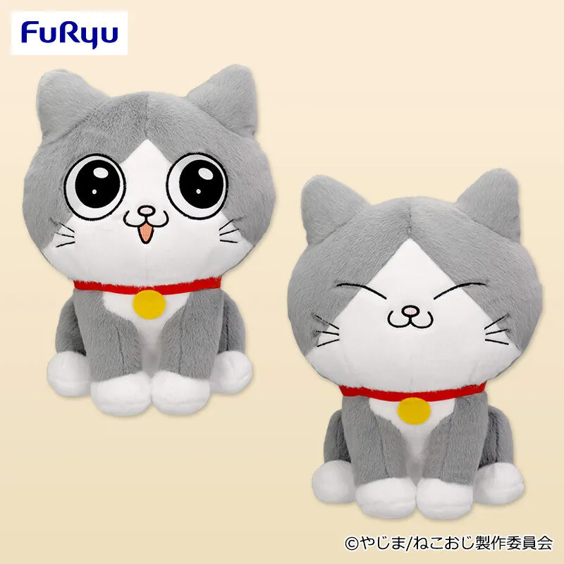 電視動畫《轉生為貓的中年大叔》鬆軟噗噗貓超大絨毛玩偶