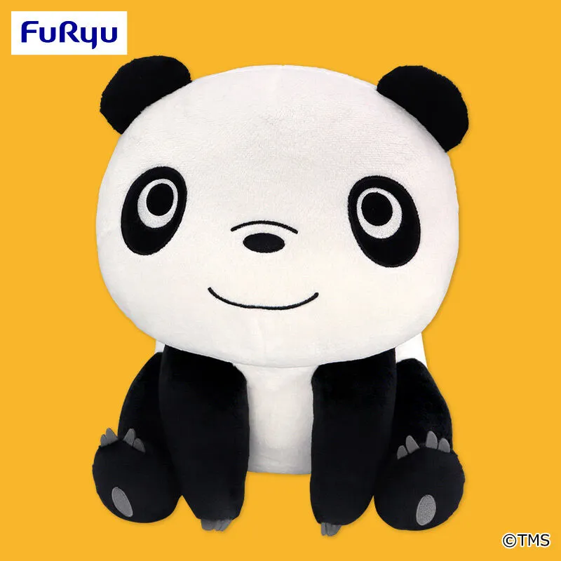 熊貓家族 抬頭看的小熊貓大抱枕