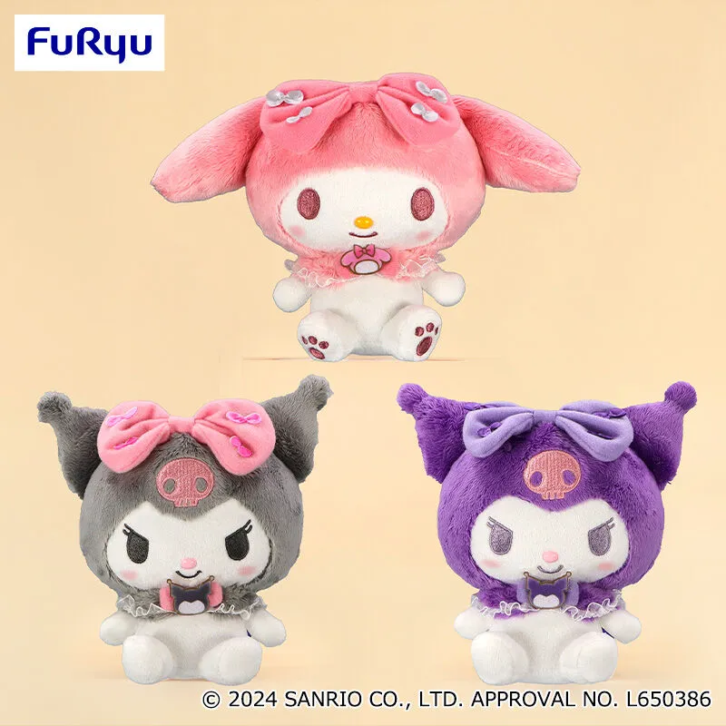 美樂蒂・酷洛米 蝴蝶結搭配蝴蝶結娃娃