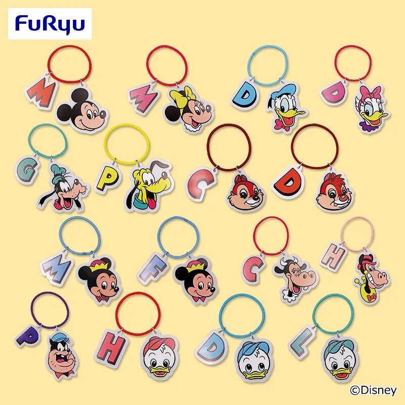 米奇＆朋友 復古字母系列 髮飾