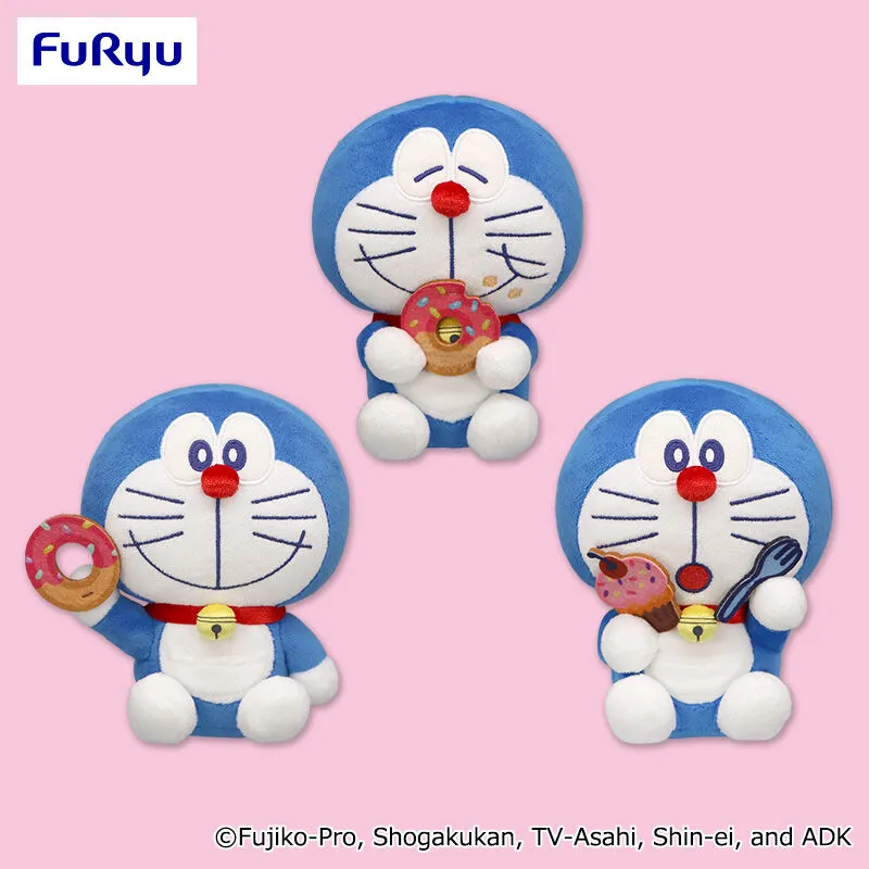 哆啦A夢 甜點造型絨毛娃娃