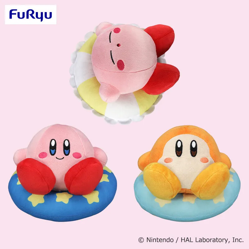 星之卡比 漂漂泳圈造型娃娃