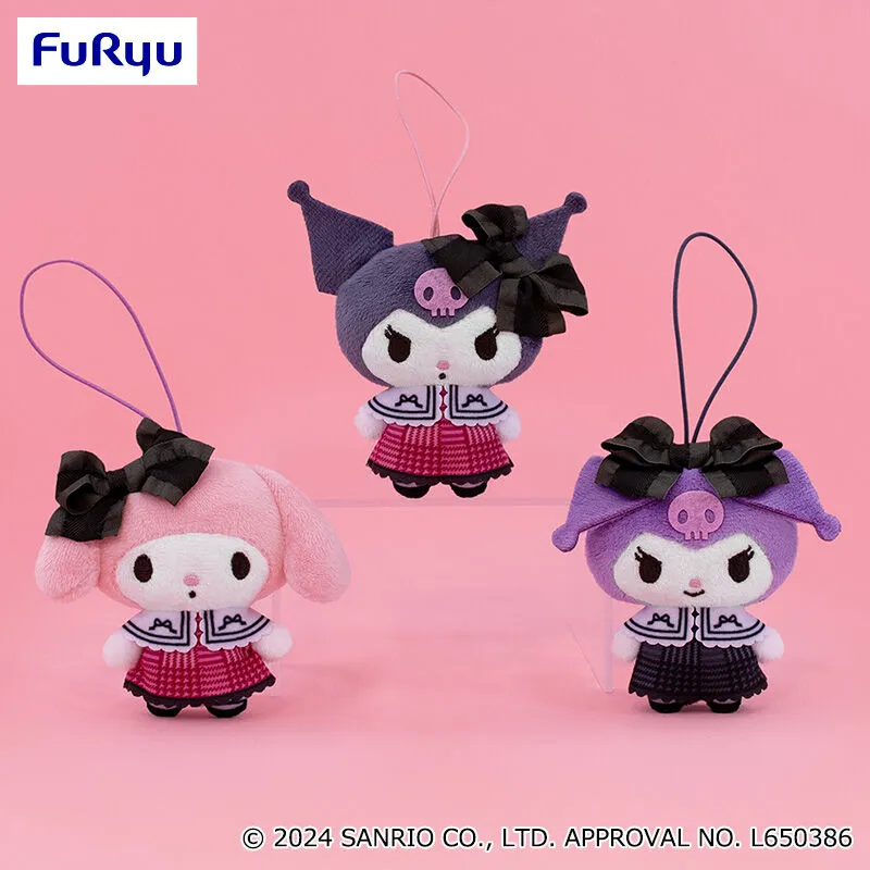 美樂蒂・酷洛米 粉紅×黑色吊飾