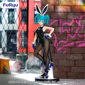 初音未來 BiCute Bunnies 景品公仔－街頭紫色版－