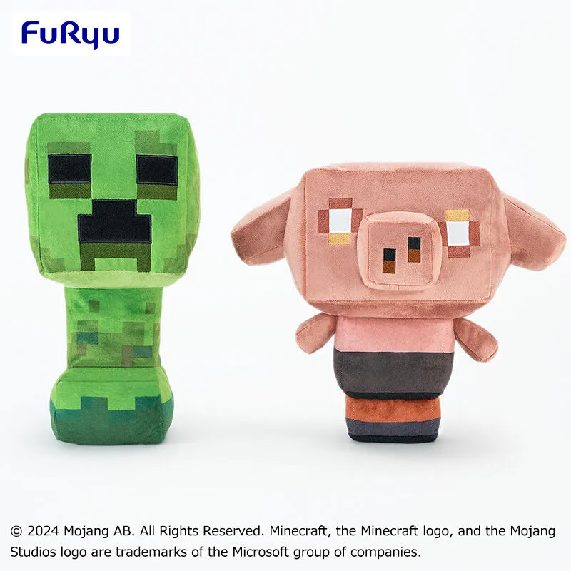 Minecraft 大型絨毛玩偶～苦力怕・豬人～