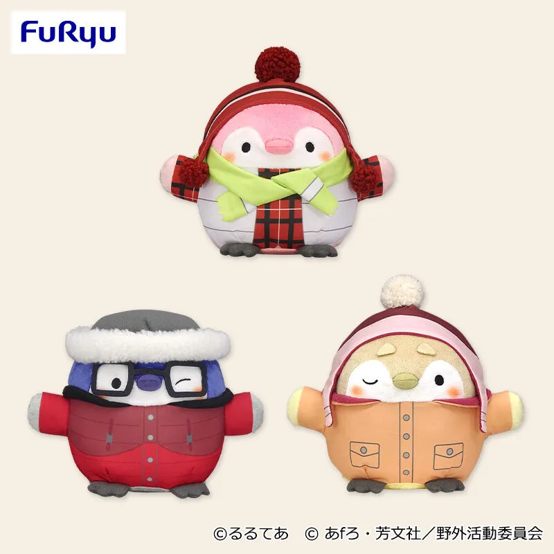 搖曳露營△×小企鵝玩偶 ～撫子・千明・葵～