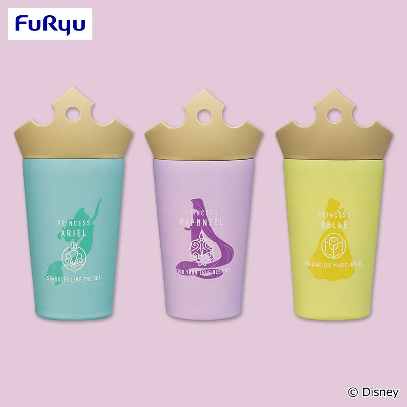 迪士尼公主 【FDT】附蓋隨行杯