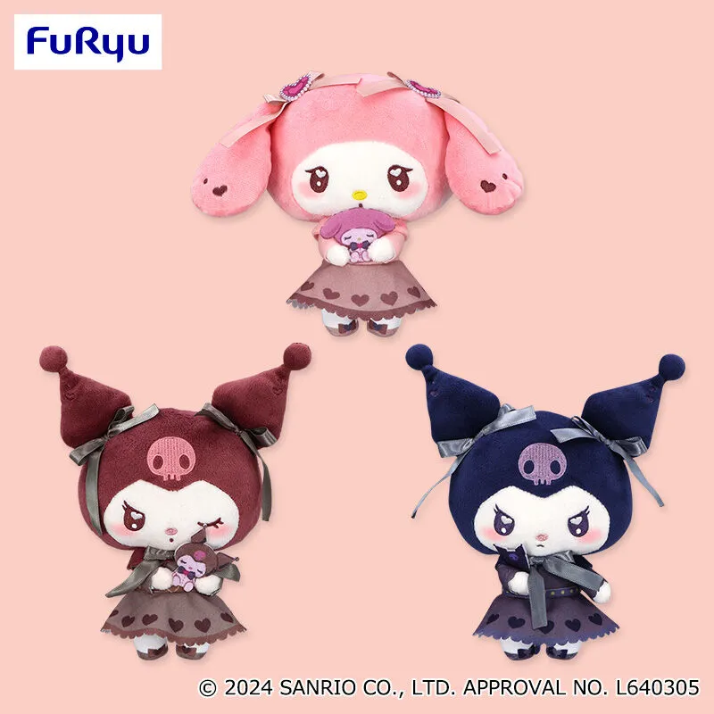 美樂蒂・酷洛米 濕潤愛心絨毛玩偶