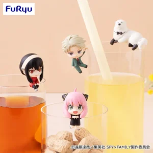 間諜家家酒 迷你掛飾小公仔-佛傑一家