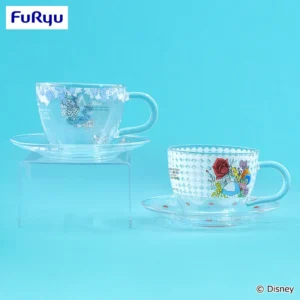 愛麗絲夢遊仙境 【FDT】愛麗絲的甜點派對 玻璃茶杯