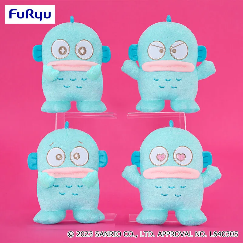 人魚漢頓 喜怒哀樂大咚絨毛玩偶