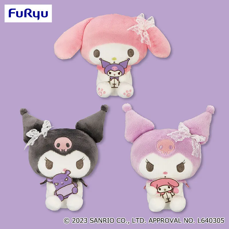 美樂蒂・酷洛米 好朋友抱抱絨毛玩偶