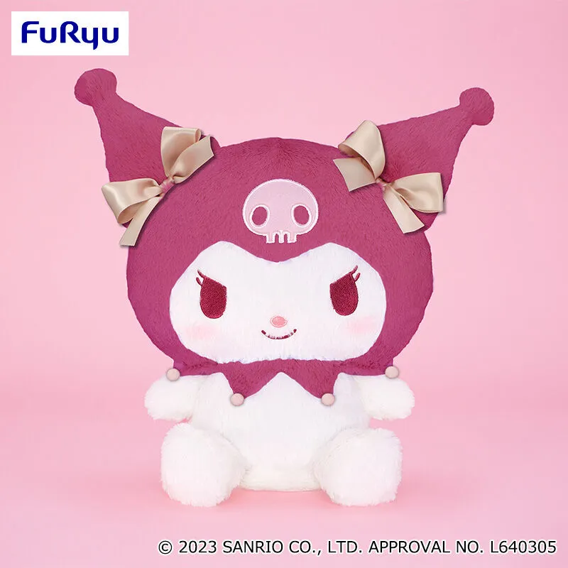 酷洛米 牛奶白色超大玩偶～煙燻紫色款～