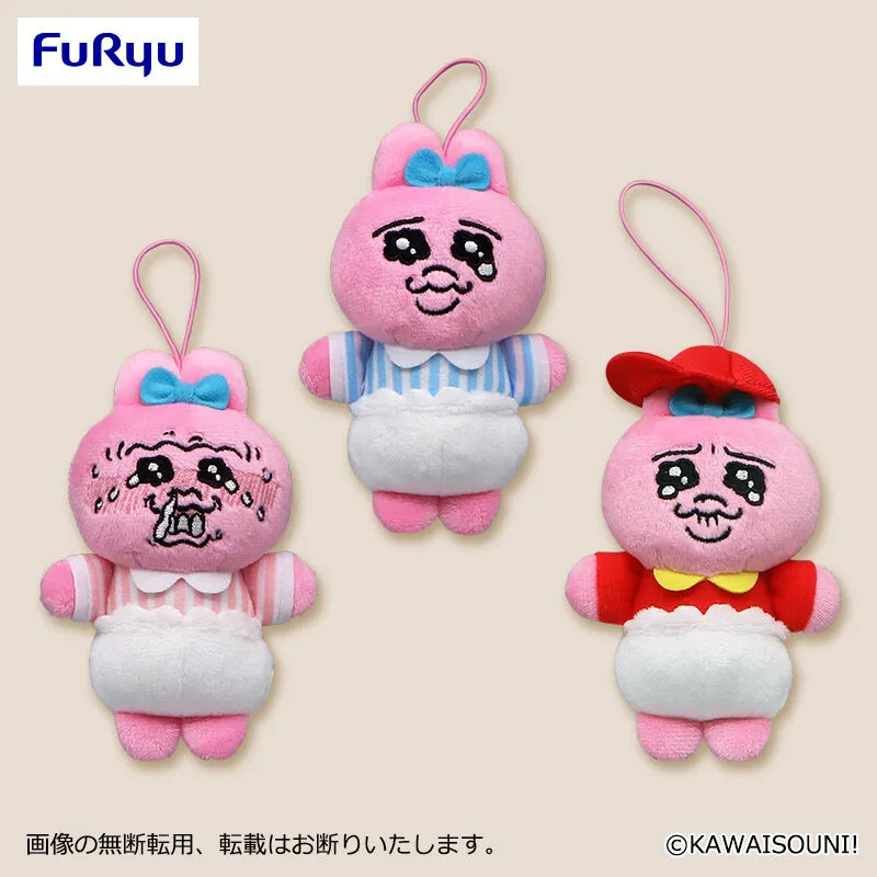 小褲褲兔單身打工服吊飾