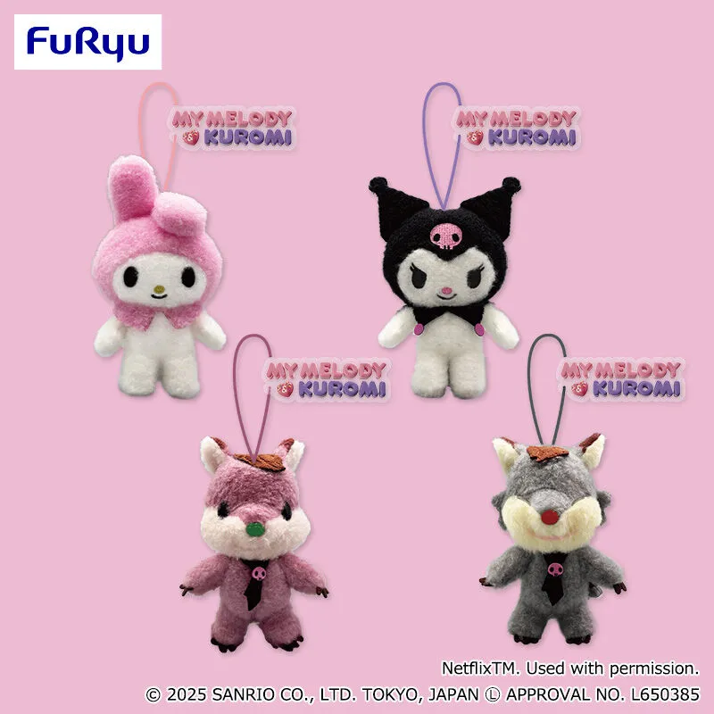 Netflix影集「美樂蒂與酷洛米」壓克力吊飾陪睡娃娃