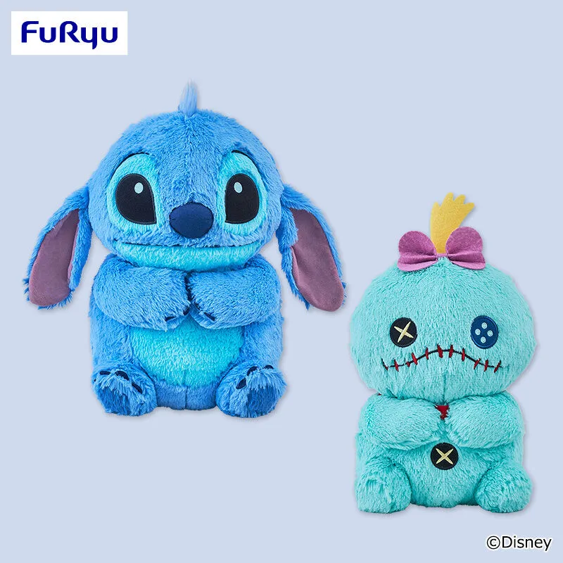 迪士尼 史迪奇 可愛坐姿 超大號抱枕