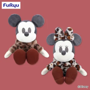 米奇&米妮 動物豹紋造型 BIG 絨毛玩偶