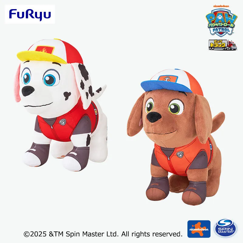 汪汪隊立大功 大型卡車造型大玩偶～阿奇&小礫～