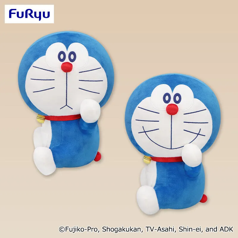 哆啦A夢 回頭看大尺寸布偶