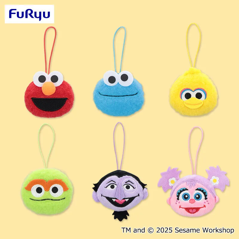 芝麻街 好朋友臉部吊飾