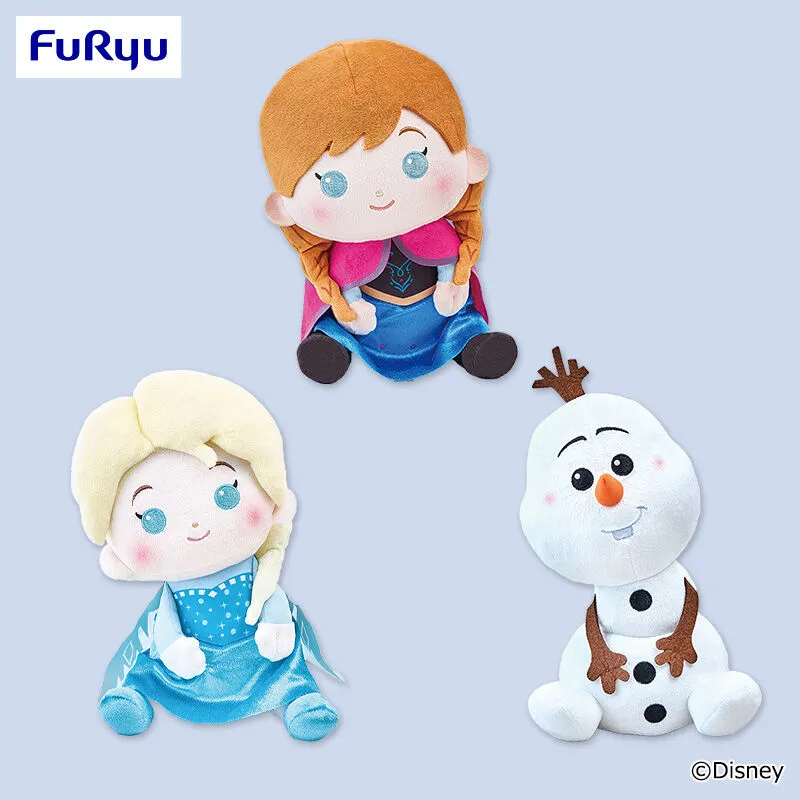 冰雪奇緣 こてっとぺったん 大型玩偶