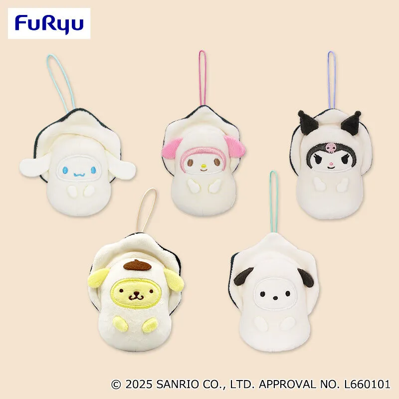 三麗鷗家族 牡蠣造型布偶吊飾